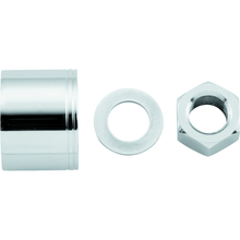 Bikers Choice 07-17 FXST FXSB Chrome Axle Kit Replaces H-D 41547-04 12 3/4 Inch