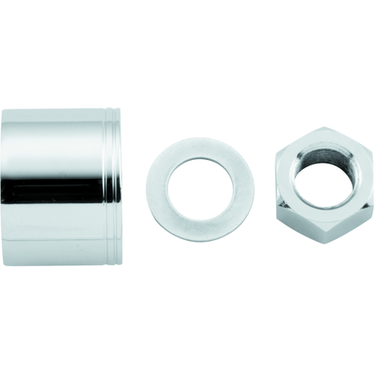 Bikers Choice 07-17 FXST FXSB Chrome Axle Kit Replaces H-D 41547-04 12 3/4 Inch