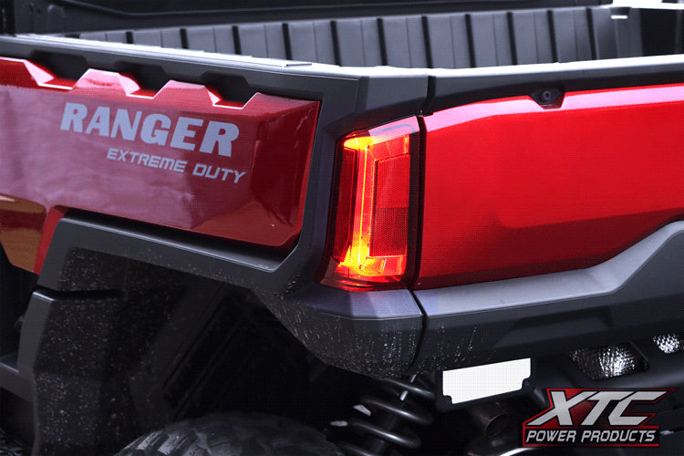 Auto Turn Signal Kit W/ Billet Lever And Front Drl Lights Pol