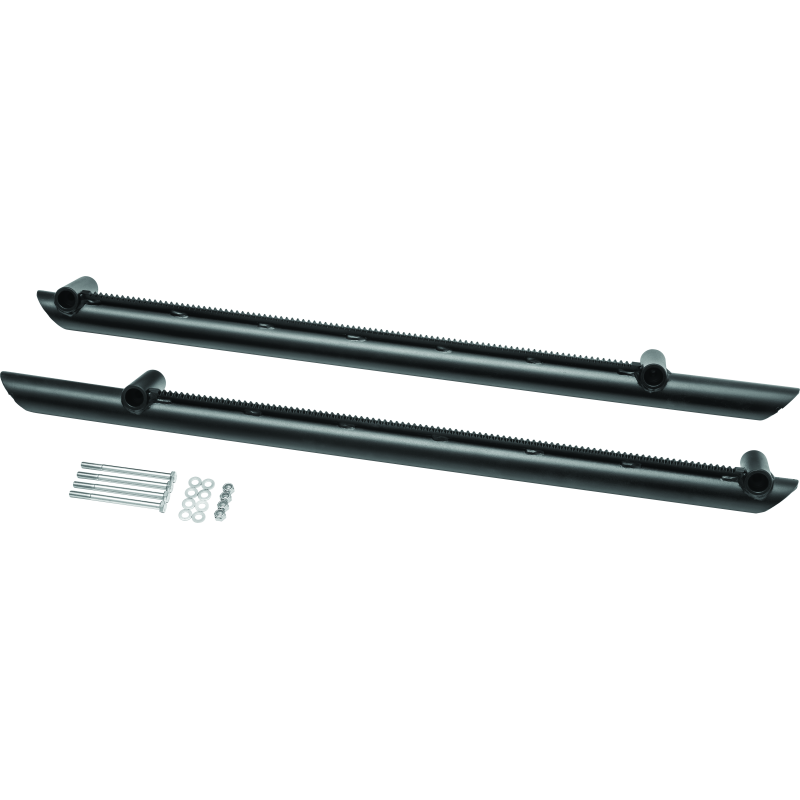 Kuryakyn Takrak Nerf Bars-Pol Rngr Blk