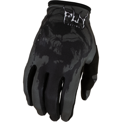 Youth Lite Dark Series Gloves Grey/Black Yl