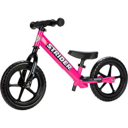 Strider 12 Sport Bike Pink