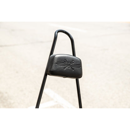 Tall Sissy Bar W/ Pad Black