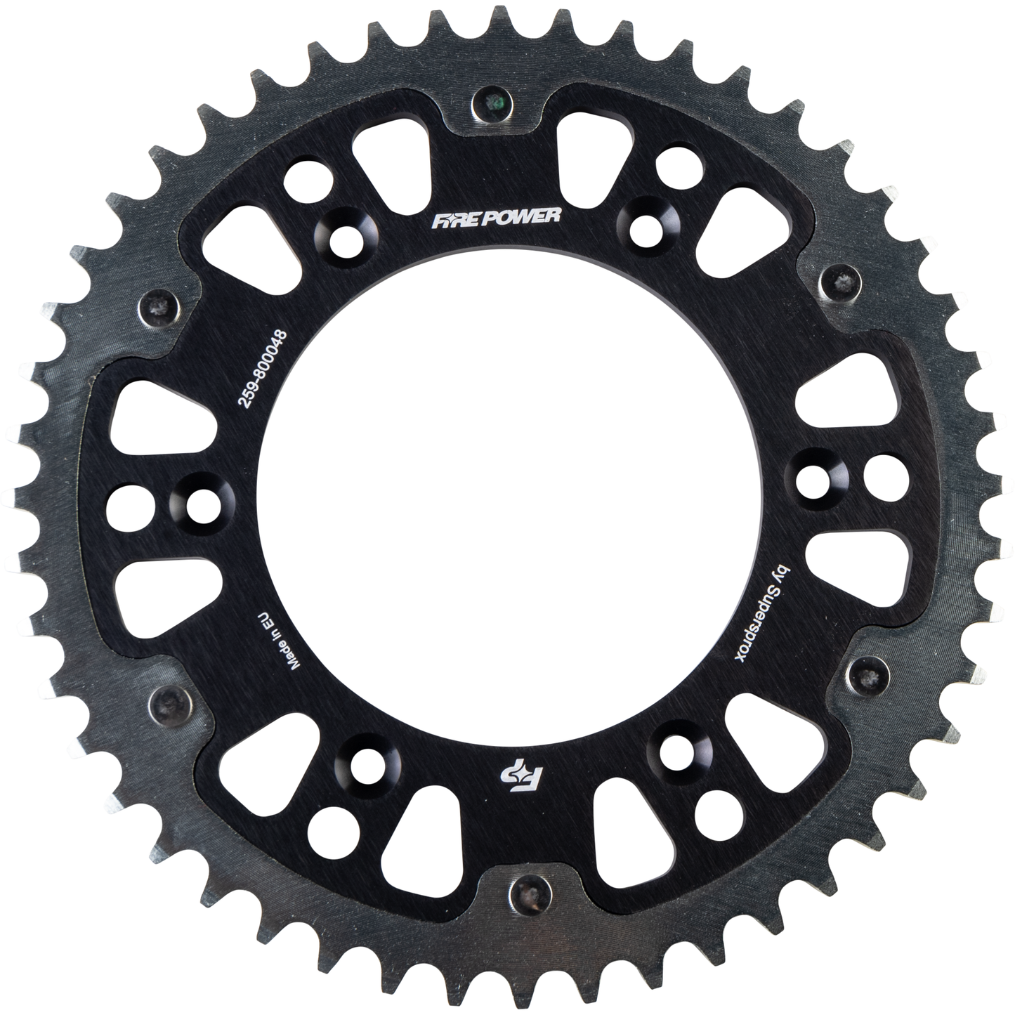 Rear Sprocket Hybrid 48t Blk/Sil