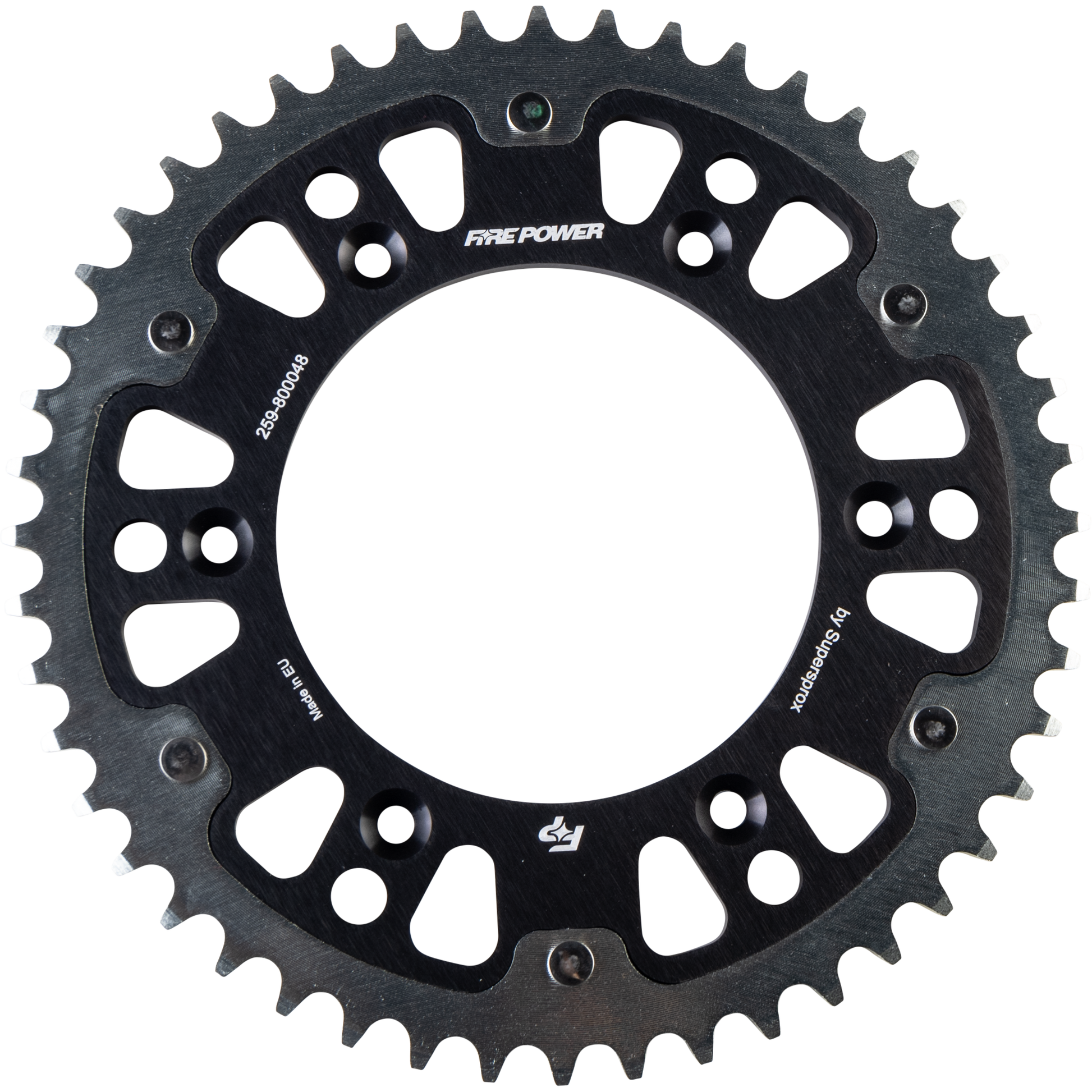 Rear Sprocket Hybrid 48t Blk/Sil
