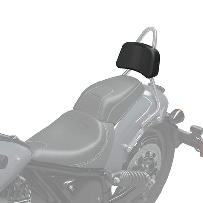 Indian Motorcycle Passenger Slim Backrest Pad, Black - 2884802-VBA