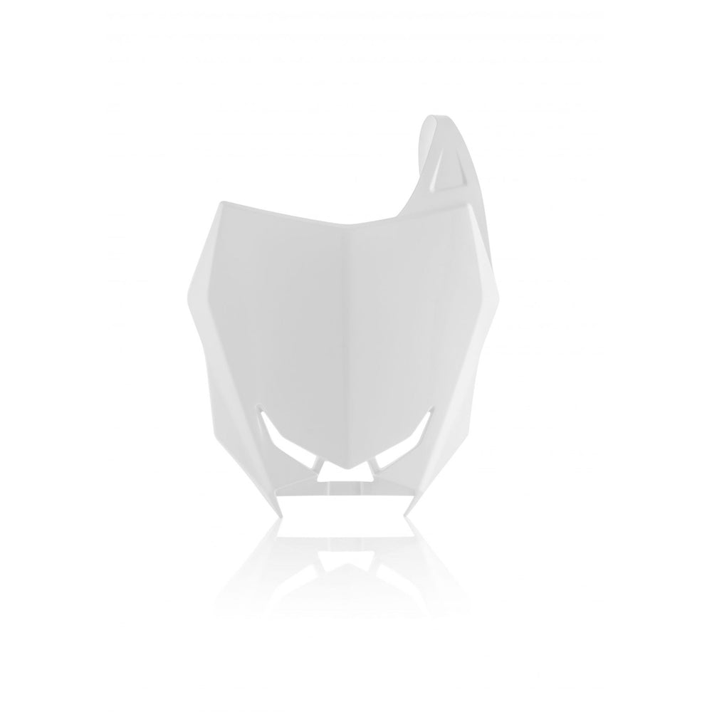 Front Number Plate White