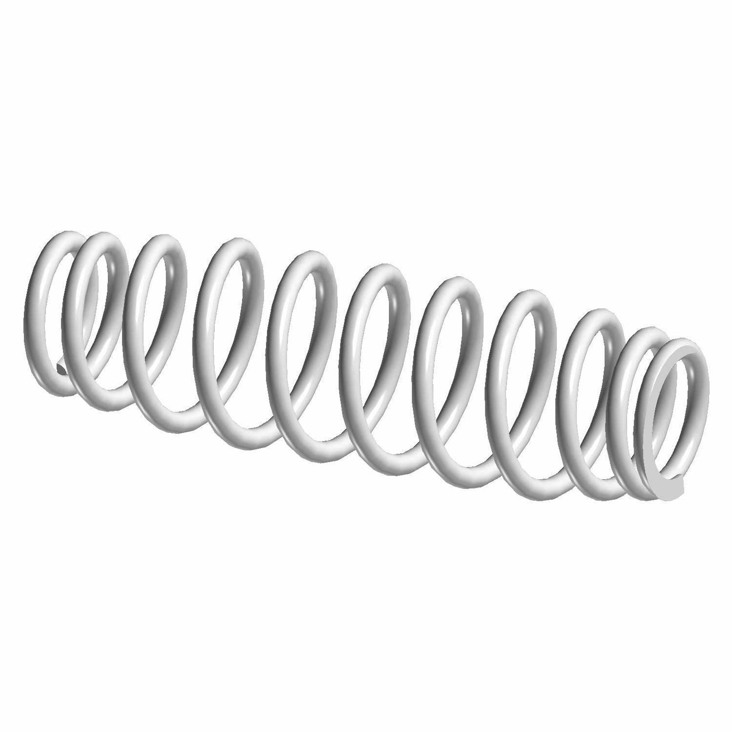 Polaris ATV Spring, 12.08, Black, Genuine OEM Part 7044129-067, Qty 1