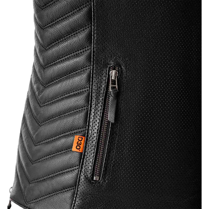 Womens Roadster Air D3o Jacket Black Leather 3xl