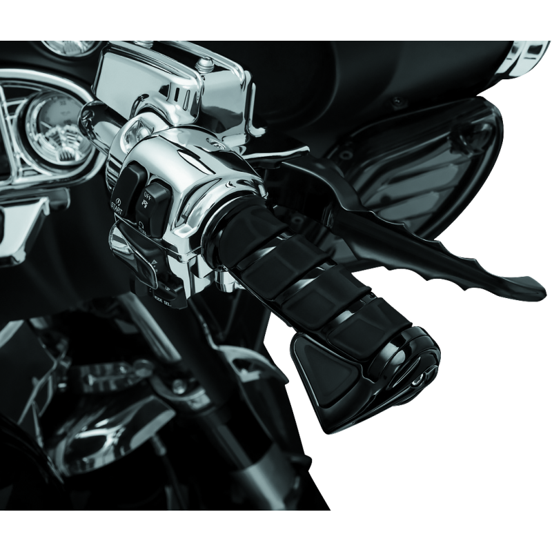 Kuryakyn Kinetic Grips Indian Gloss Black