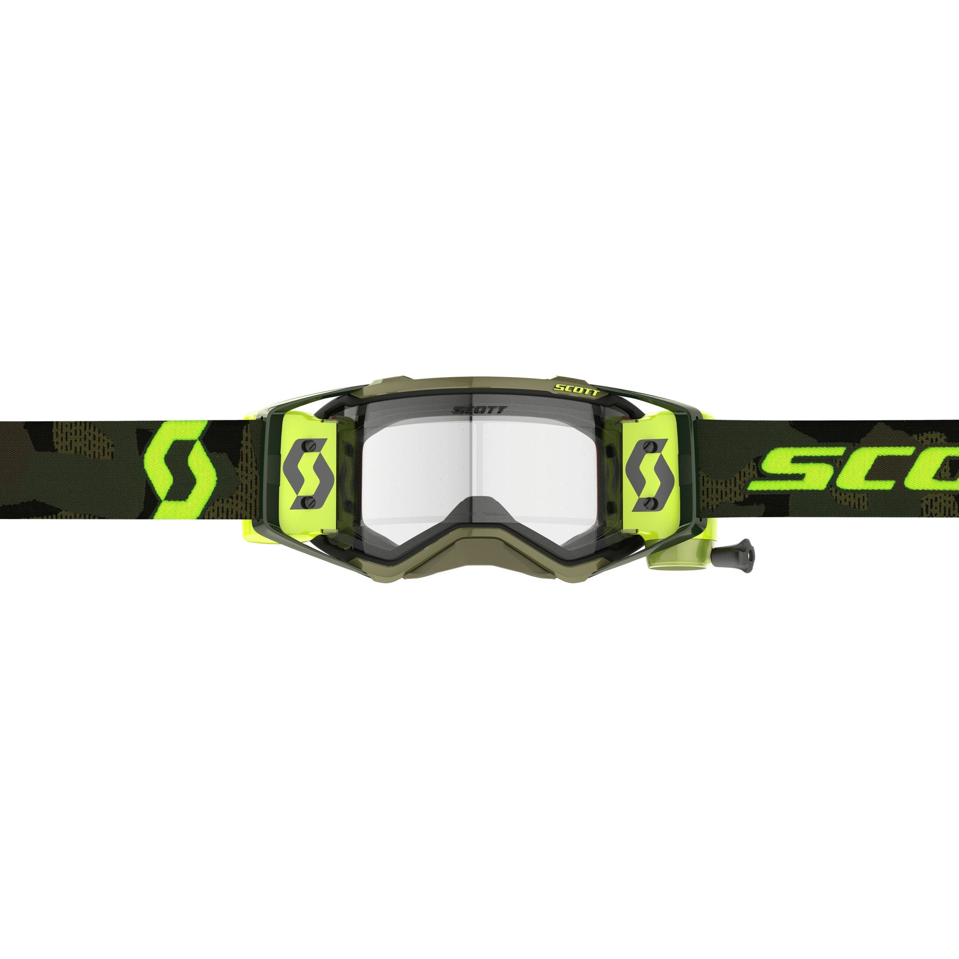 Prospect Super Wfs Goggle Kaki Grn/Neon Ylw Clear Works