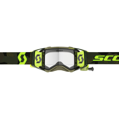 Prospect Super Wfs Goggle Kaki Grn/Neon Ylw Clear Works