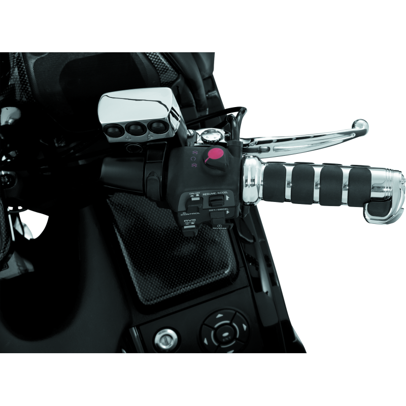 Kuryakyn ISO Grips For GL1800 With Heated Grips Chrome