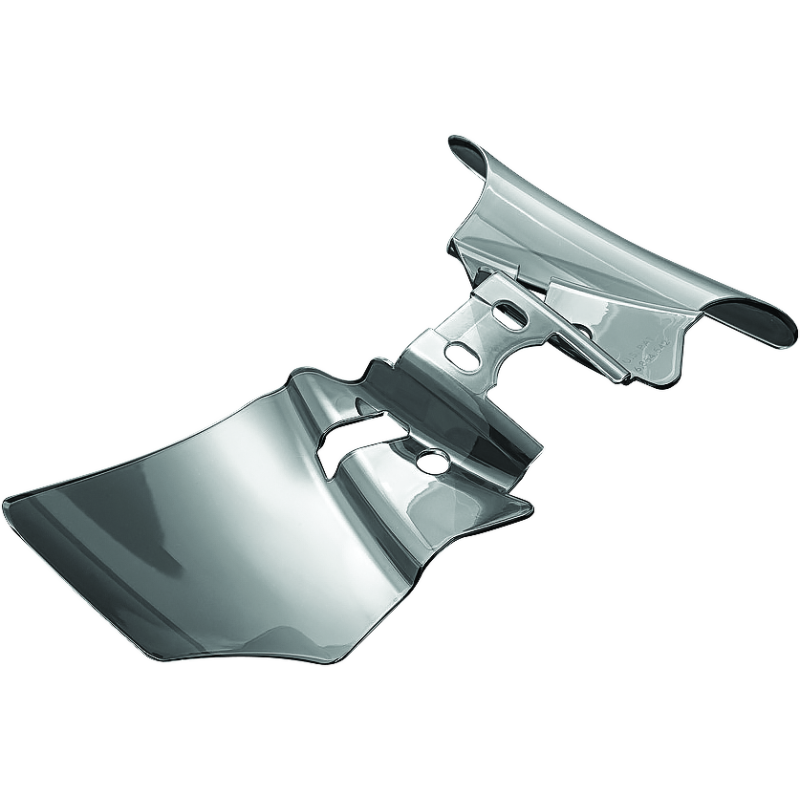 Kuryakyn Saddle Shields Heat Deflectors 99-17 Dyna Models Smoke