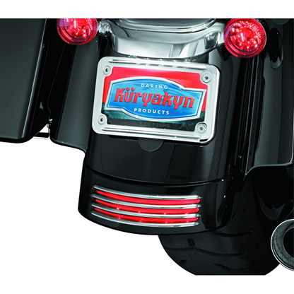 Kuryakyn Rear Fender Accents FLHX & FLTR Models Chrome