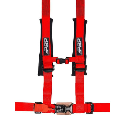 PRP 4.2 Harness with Latch / Link Lap Belt- Red