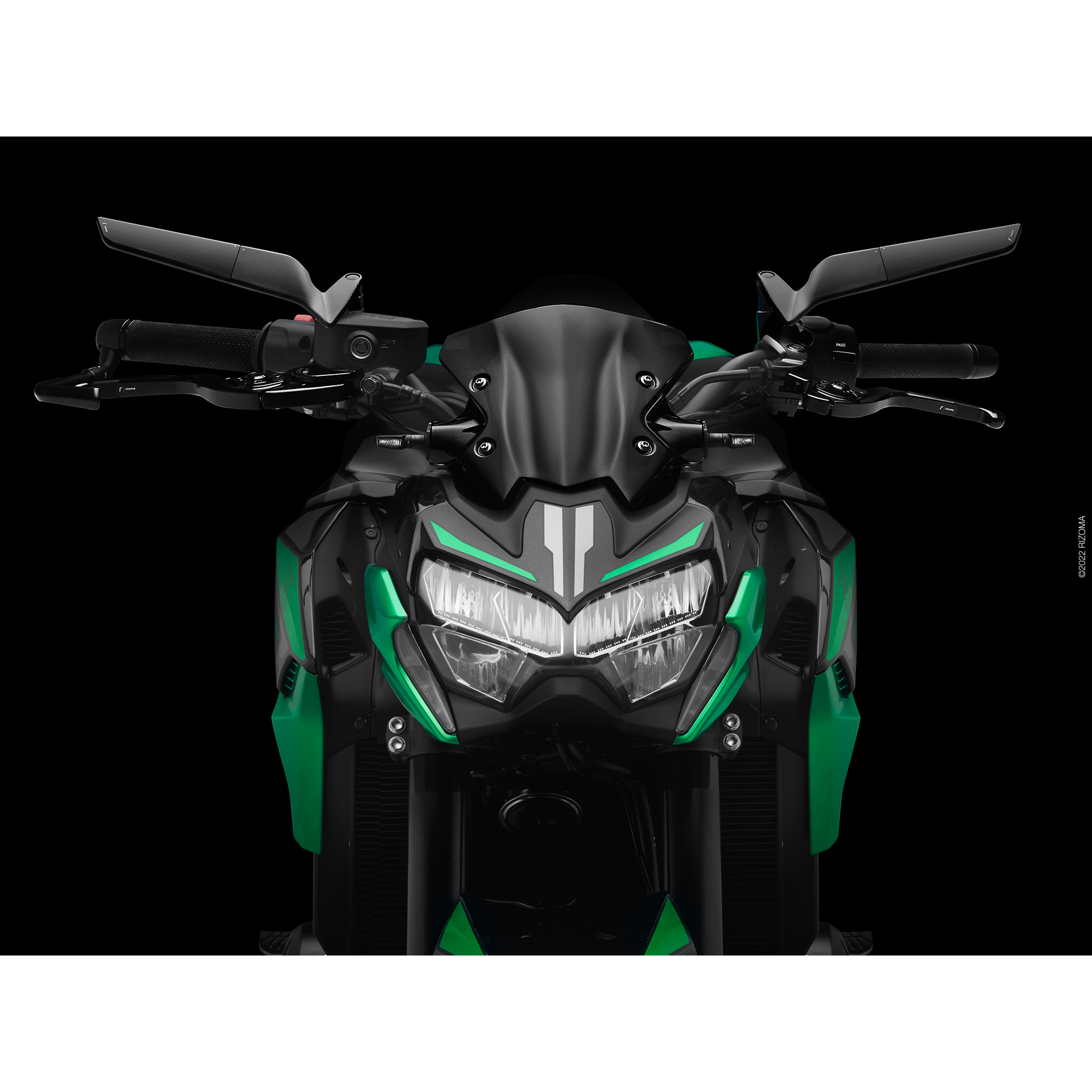 Stealth Naked Mirror Universal Pair Black