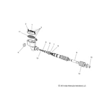 Indian Motorcycle Pushrod Assembly Kit, Genuine OEM Part 2205156, Qty 1