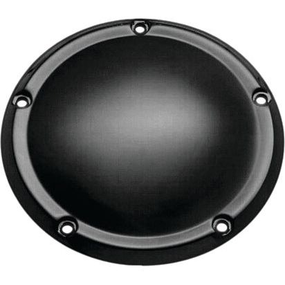 Smooth Derby Cover Satin Black Touring 16 Up