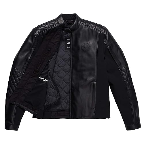 
                      
                        Indian Motorcycle Men's Lambeth Jacket, Black - S - 283336202
                      
                    