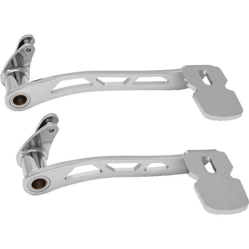 Kuryakyn Girder Extended Brake Pedal Without Fairing Lowers Chrome