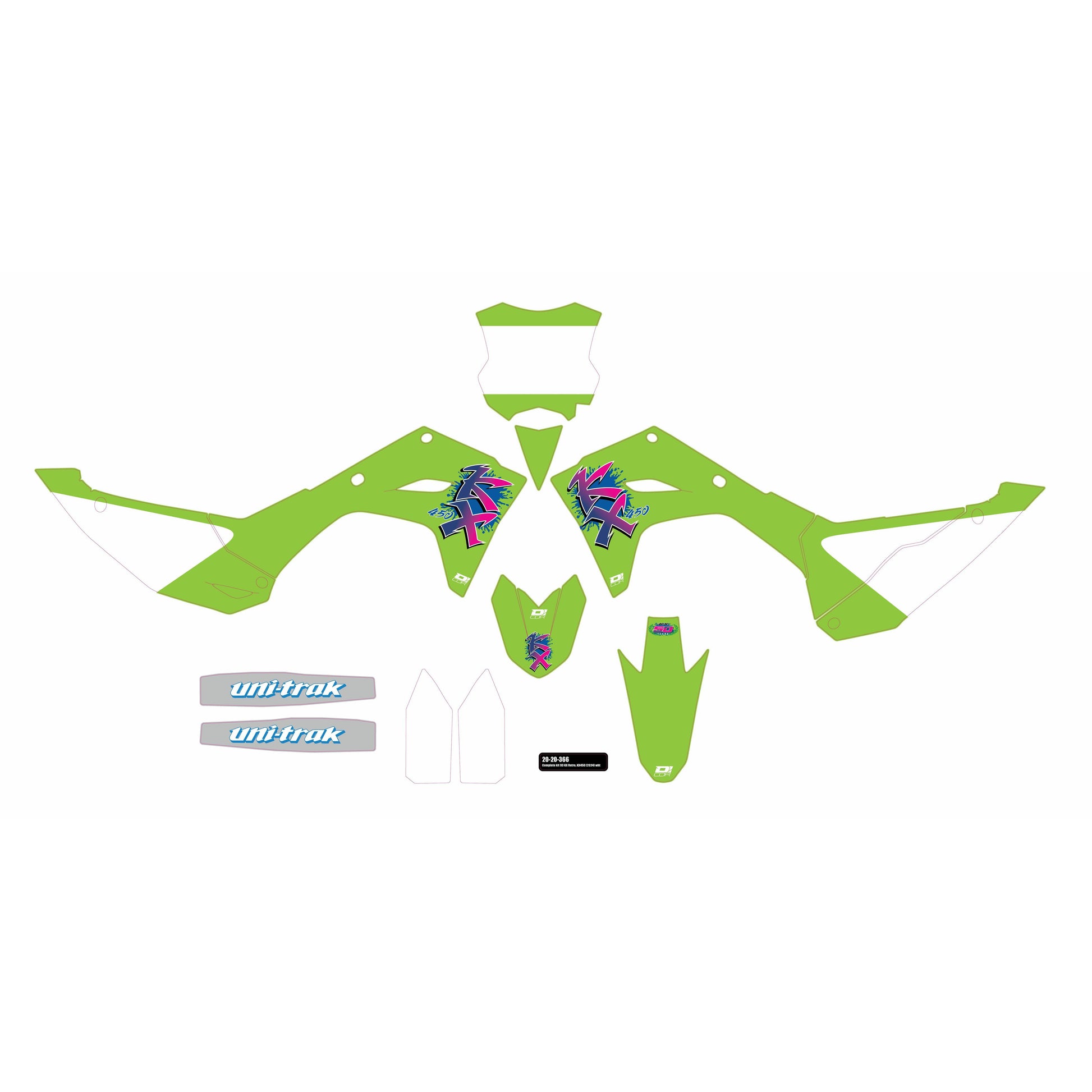 Complete Graphic Kit Kawasaki