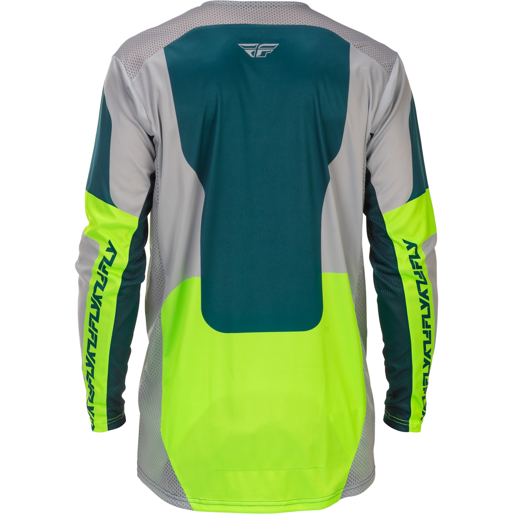 Lite Jersey Grey/Lime/Teal Lg
