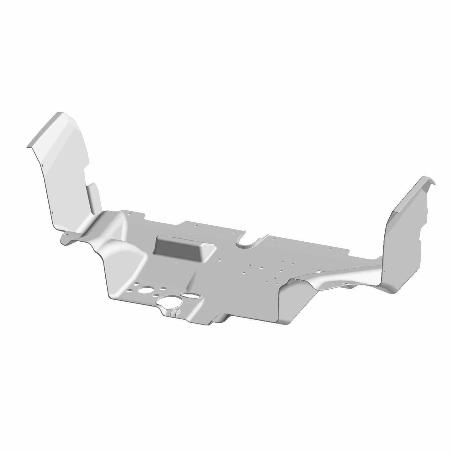 Polaris RZR Upper Floor, Black, Genuine OEM Part 5453192-070, Qty 1