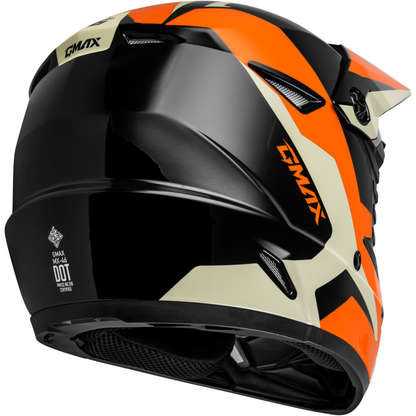 Mx 46y Cyclus Helmet Black/Orange Ym
