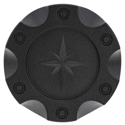 Polaris RZR Rim Cap, Flash Black, Genuine OEM Part 1522853-655, Qty 1