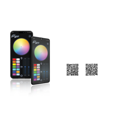 8" RGB LED Speaker Rings (Pair) | UTVS-8LSR