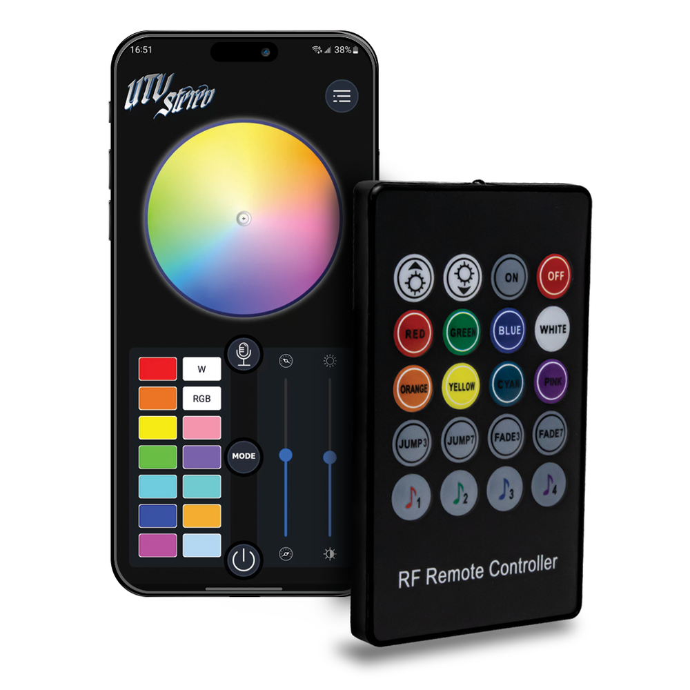 
                      
                        Bluetooth® RGB LED Controller Kit | UTVS-RGB-BTKIT
                      
                    