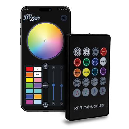 Bluetooth® RGB LED Controller Kit | UTVS-RGB-BTKIT