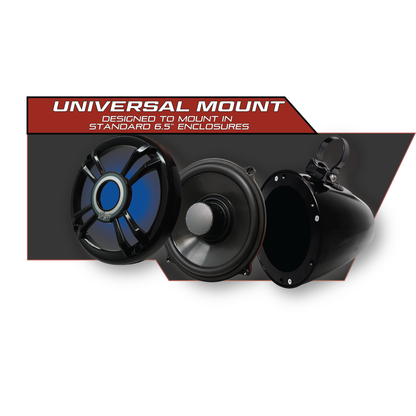 Pro Series 6.5" Speakers (Pair) | UTVS-P654