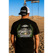 Marshin Whips Black & Green UFO T-Shirt