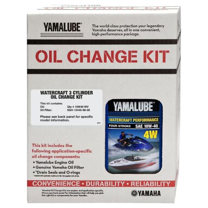 Yamaha Watercraft 3 Cylinder Oil Change Kit - LUB-3WTRC-KT-20