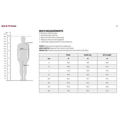 Indian Men's Script Logo Colorblock Hoodie, Red MD 2865620