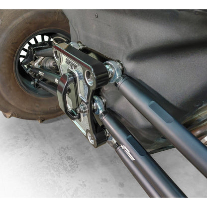 Can-Am X3 2017+ Billet Aluminum Barrel Radius Rod Kit Black