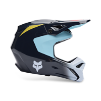 FOX RACING YTH V1 ELEVATED HELMET - LT BLU - 33549-116