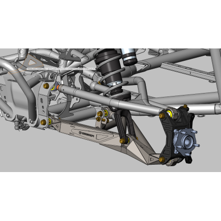 GEISER PERFORMANCE POLARIS PRO R FULL SUSPENSION 12 POINT BOLT KIT