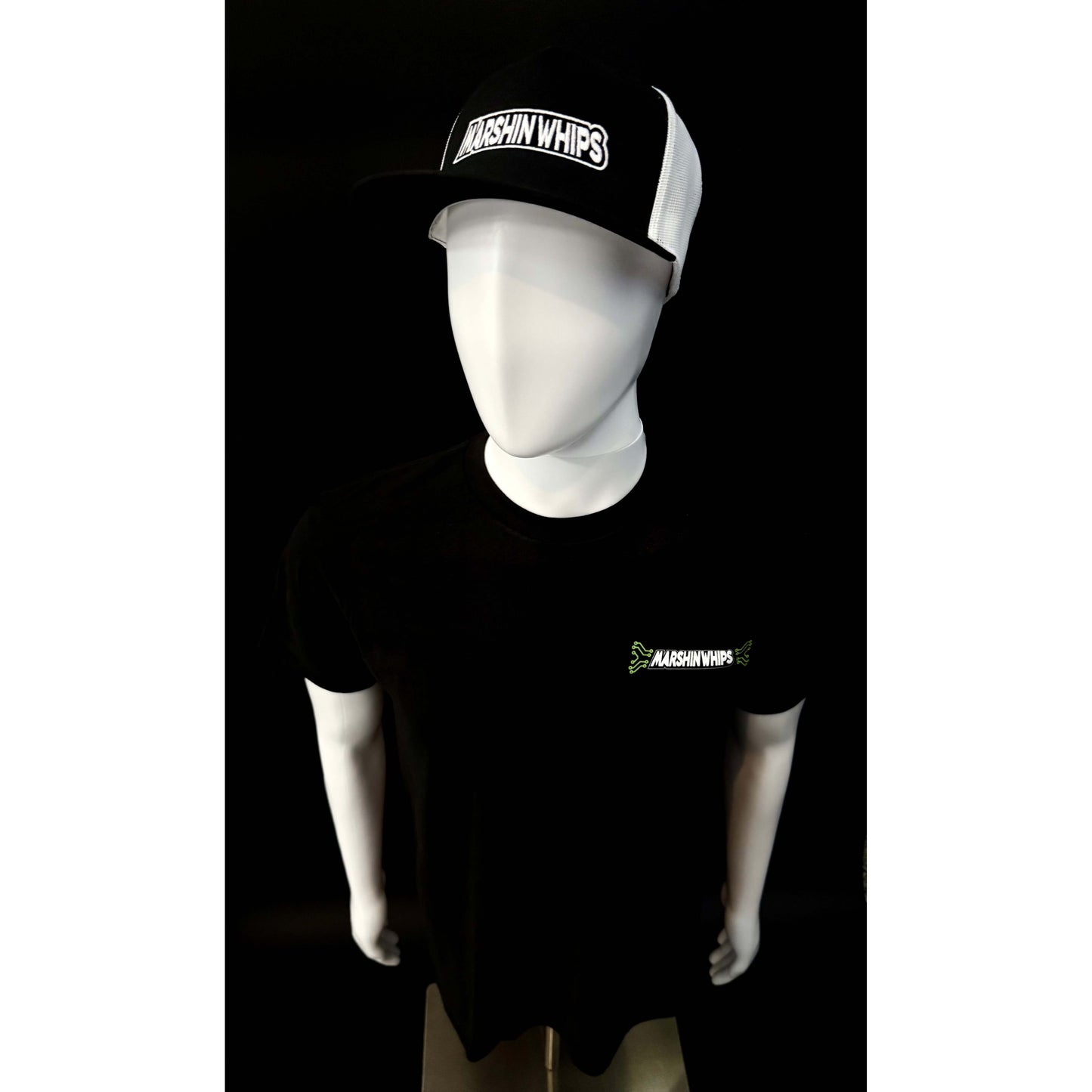 Marshin Whips Flat Bill Snapback Hat