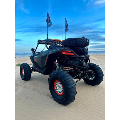POLARIS RZR PRO R - REAR BUMPER TIRE CARRIER COMBO