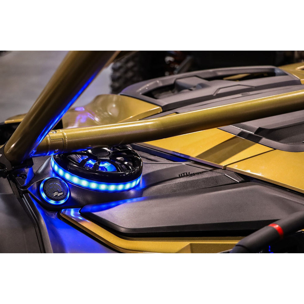 
                      
                        Can-Am® Maverick R 6.5" Dash Panel Speaker Mounts | UTVS-R-DP65
                      
                    