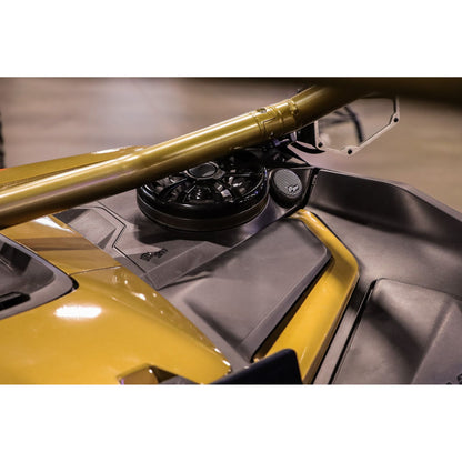 Can-Am® Maverick R 6.5" Dash Panel Speaker Mounts | UTVS-R-DP65