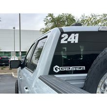 GEISER VINYL STICKER - 20"