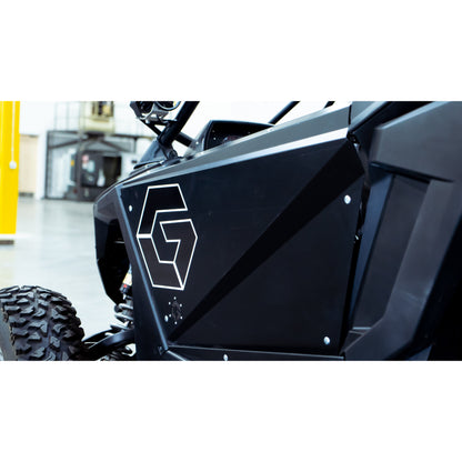 POLARIS PRO R 2 SEAT FRAMELESS DOORS