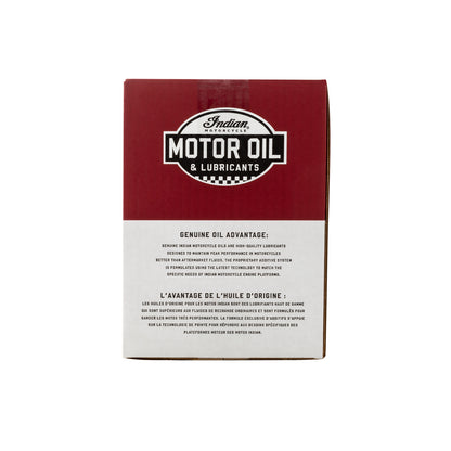 English and French Indian Scout Oil Kit