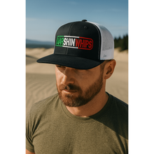 Snap Back Hat - Red, White,Green