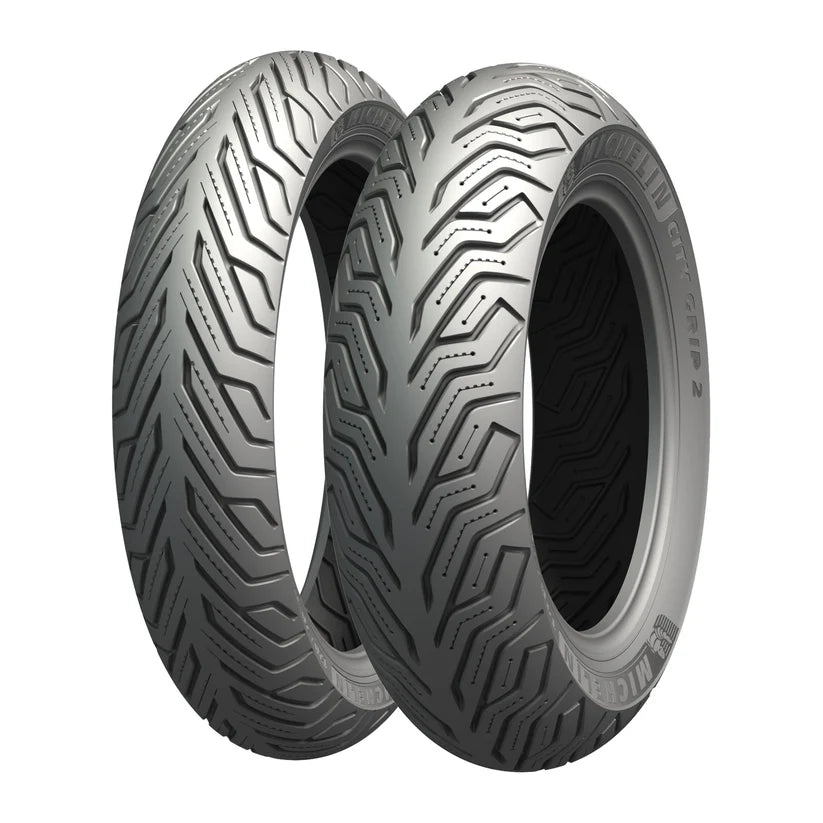 A set of two Micheline motorcycle tires