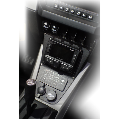 RZR® Pro Series Head Unit Mount (2020-2024 MODELS ONLY) | UTVS-PRO-HUMT